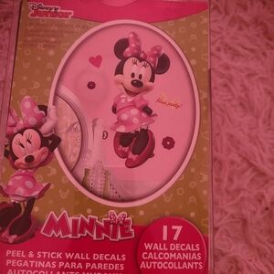 Disney Minnie Mouse Pink Wall Decals